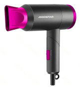 Aigostar 1800W hopfällbar resehårtork, varm/kall luft, värmeskydd, bärbar