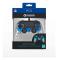 Manette trådad Compact Controller Nacon transparent blå för PS4 kompatibel med PC