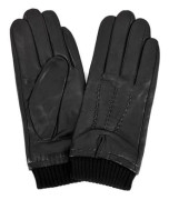 Eastern Counties Leather Herrhandskar med ribbad mudd