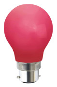 Star Trading LED-lampa Röd B22d 0,9W 356-45-5