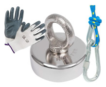 NEODYMMAGNETHÅLLARE för sökning FISKEMAGNETSET 170 KG HUNTER