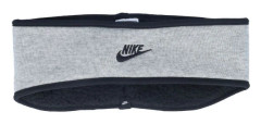 Nike - Grå headband Beanie - Women Club Fleece Dark Grey/Black Headband @ Hatstore