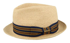 Stetson - Beige straw Hatt - Trilby Raffia Natural Straw Hat @ Hatstore