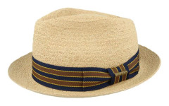 Stetson - Beige straw Hatt - Player Raffia Natural Straw Hat @ Hatstore