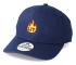 BOOM - Blå adjustable Keps - It's Lit Navy Adjustable @ Hatstore