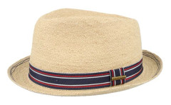 Stetson - Beige straw Hatt - Player Raffia Golf Beige Straw Hat @ Hatstore