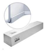 Orac Decor SX162-RAL9003-box SQUARE 1 kasse 36 lister Sokkelliste Fodliste design moderne | 72 m