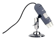 Celestron Deluxe 44302-C handhållet digitalt mikroskop, grått