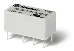 30.22.7.012.0010 - Signal Relay 30, 2CO, DC, 12V, 2A, 720Ohm, Finder