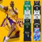 #24 Kobe Bryant Baskettröja Set Lakers Uniform för Barn Vuxna - Svart 3XL (175-180CM)