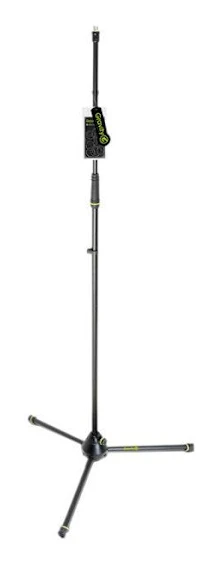 Gravity MS 43, Lige mikrofonstativ, Stativfot, Sort, Stål, Zink, 103 cm