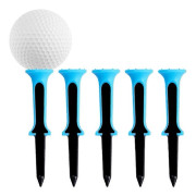 [RM]80 mm golfsimulatortees – Anti-förlust, lågfriktionsträningsverktyg för utomhus/trädgård/driving range/hemmagym – Kompatibel med alla klubbor