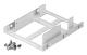 Wentronic 9595875 Dubbel 8,9 cm monteringsram för 6,35 cm hårddisk - 1 stycke, metall