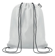 MidOcean Shooppet RPET 190T Dragskoväska One Size Vit White One Size