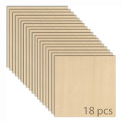 xTool 3mm Basswood plywood 30x30cm - 18st