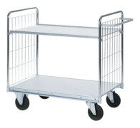 Vagn med 2 hyllor 1030x650x990 mm