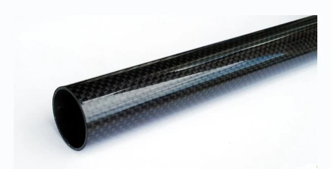 Karbonrör vävt 3K - 20x16x1000mm - Bronto