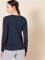 Essentials cardigan - WAE35007FL18-Nav-L - Amazon Lättviktskofta med V-ringad (Plus Size Tillgänglig) Dam