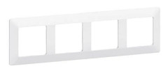 Legrand Fyrdubbel ram Valena Life vit (754004)