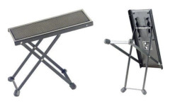 Gitarrpall - Rocket - FOS-B1 - Svart - Höjden justerbar - Halkfri