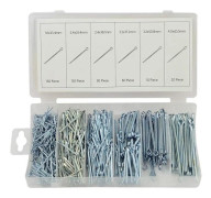 Delade stift - Rolson - 61297 - 500 stift - Stål - Längd 25 mm