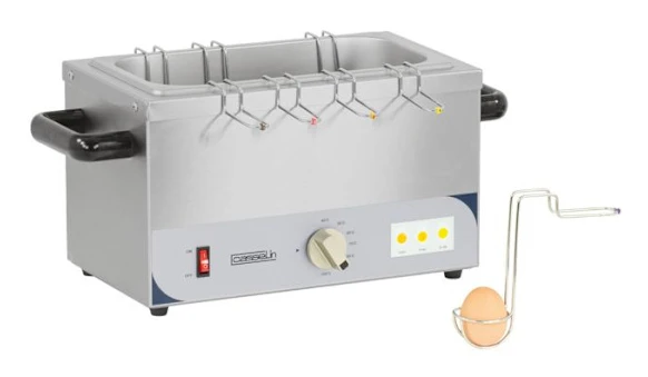 Professionell Äggkokare Inox - 8 ägg - Casselin