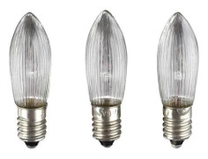 Ersättningsampuller - Hellum - 918137 - E10 - 3 W - Elektrisk