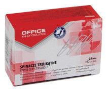Nickelpläterade triangulära tromboner 25 mm – 1000-pack (10×100) i flera färger
