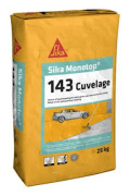 Vattentätande beläggning SIKA MonoTop-143 Hölje - 25 kg - Cementgrå