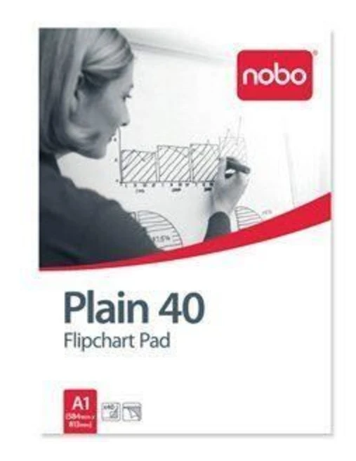 Nobo 34631165 Pappersdyna B1 för blädderblock 40 ark storlek A1
