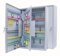 Nyckelskåp - Wedo - 10265037X - 150 nycklar - 38x14x55 cm - Ljusgrå