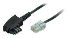 S-Impuls - telefonkabel - TAE-F (M) - RJ-45 (2-polig) (M) - 2 m (TC 70002-2)