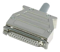 Harting 09 67 037 0453 09 67 037 0453 D-sub hölje Antal poler: 37 Plast, metalliserad 180 ° Silver 1 st