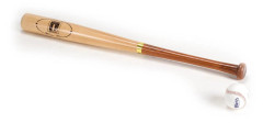 LONDERO Träbasebollträ 75 cm med en basebollboll