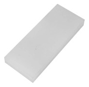 Gummiklubba Mat Vit Skärning Stansning Stämpelbräda Läderhantverk Verktyg 20 x 8 x 2,5 cm