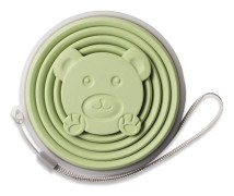 Vikbar Silikongelkopp Utomhusaktivitet Resa Silikon Återanvändbar Passande Kopp Tre Kapaciteter Lätt Design Andra Håret 180ml