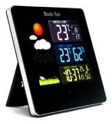 Bodi-Tek BT-HGWS, Svart, Inomhustermometer, Utomhustermometer, Termometer, 0 - 50 ° C, 32 - 122 ° F, -19,9 - 59,9 ° C