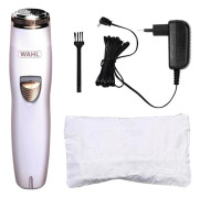 Wahl Facial Hair Remover - Battery Powered - Pink
