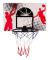 Mini-basketbollkorg för barn Softee Dribbling - flerfärgad