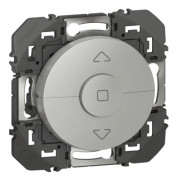 Rullgardinsbrytare - LEGRAND - Dooxie 6A - 250V - Aluminiumfinish - 600121