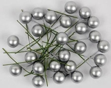 FANDY frukt/ostrajorrbuske skarpret 12 cm silver