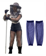 Utomhus arm- och benärmar Anti-mygg Andningsbart skydd Lättvikt Camping Sportskydd*Benvärmare — Marinblå*Storlek: 24*45CM Leg Warmers — Navy Blue Size: 24*45CM