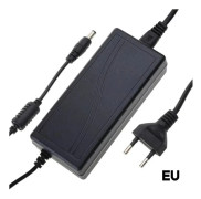 Strömadapterladdare för Harman Onyx Studio 7 6 trådlös högtalare, ABS, EU-kontakt, svart