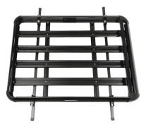 Universell taklastkorg - Takräcke lastkorg - Längd 140 cm - Bredd 100–135 cm - Max 150 kg - Svart