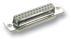 EFB Elektronik 28606.1, Dsub 15-pin, Grå, Tenn, 1 styck