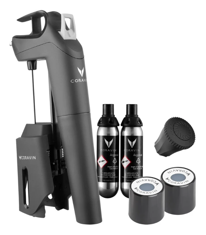 Coravin Timeless Three+ Vinkonserveringssystem, Svart