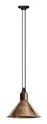 322 L Taklampa Conical Raw Copper - Lampe Gras - Vardagsrum - Metall