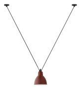 Lampe Gras N323 Pendel Matt Röd Round