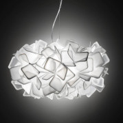 Clizia Taklampa Vit - SLAMP - Vardagsrum - Design - Plast - Med flera ljuskällor