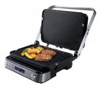 Orava Grillchef-3, Svart, Silver, Rektangulär, Knappar, Rotations-, Röra, 230 ° C, LCD, 2000 W